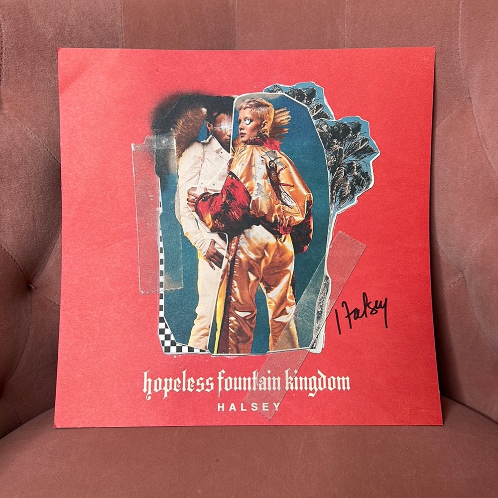 Signed Halsey Hopeless Fountain Kingdom Print
